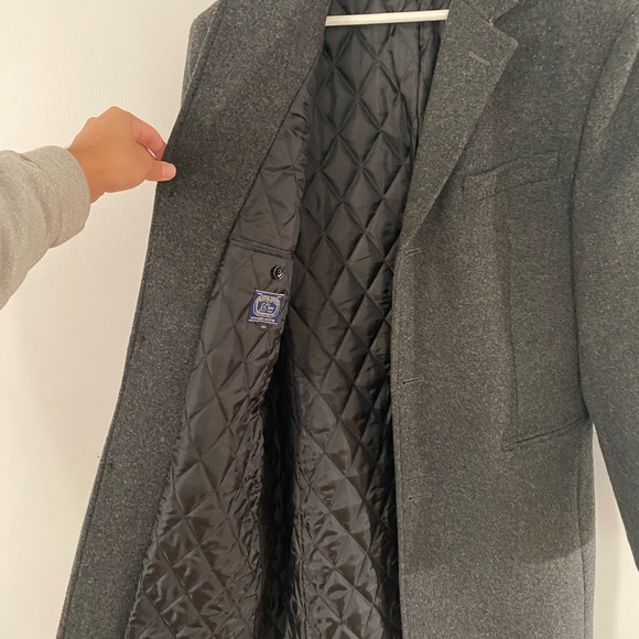 Mens J Crew Top Coat NWT wool - Picture 3 of 5